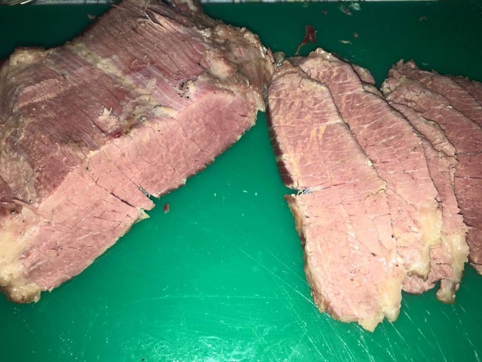 Homemade corned beef